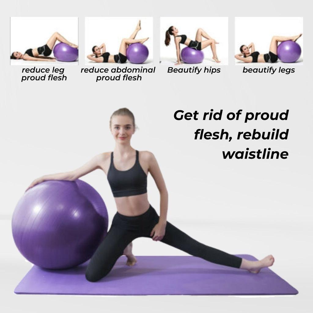 Buy VERPEAK Yoga Ball 75cm (Purple) discounted | Products On Sale Australia