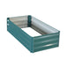 Buy Wallaroo Garden Bed 120 x 60 x 30cm Galvanized Steel - Green discounted | Products On Sale Australia