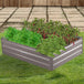 Buy Wallaroo Garden Bed 120 x 90 x 30cm Galvanized Steel - Grey discounted | Products On Sale Australia