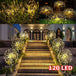 Buy Warm White Fireworks 120 LED Fairy String Lights Starburst Solar Xmas Garden Night Lamp Hot NEW discounted | Products On Sale Australia