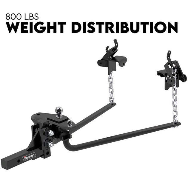 Buy Weight Distribution Hitch System Load Leveller Caravan Anti Sway Bars 800Lb discounted | Products On Sale Australia