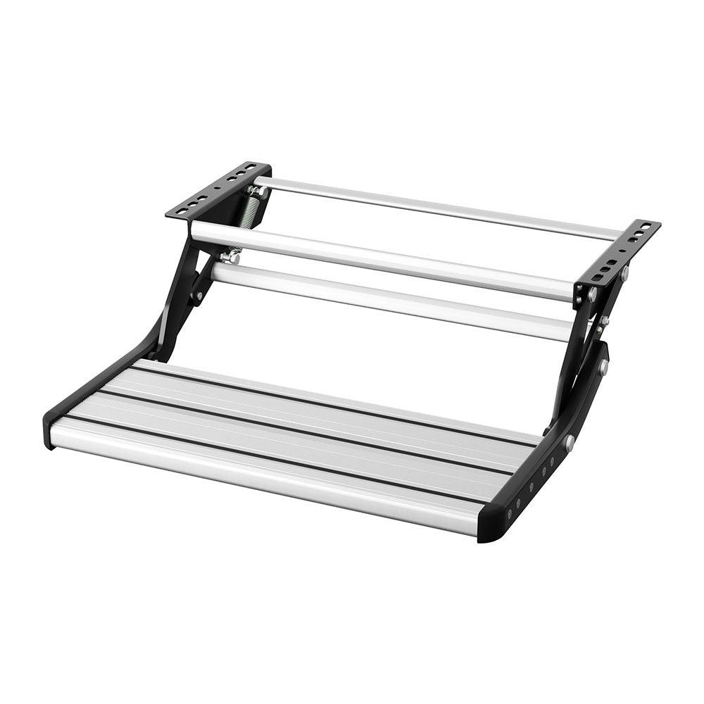 Buy Weisshorn Caravan Step Pull Out Step Single Aluminium 200KG discounted | Products On Sale Australia