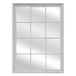 Buy Window Style Mirror - White Rectangle 95cm x 130cm discounted | Products On Sale Australia