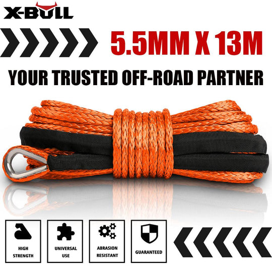 Buy X-BULL 12V Electric Winch 5000LBS Wireless Steel Cable ATV Boat With 13M Synthetic Rope discounted | Products On Sale Australia
