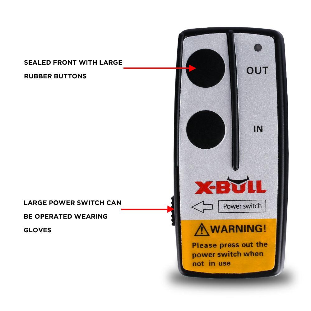 Buy X-BULL 2x Wireless Winch Remote Control 12 Volt 150ft Handset Switch 4wd discounted | Products On Sale Australia