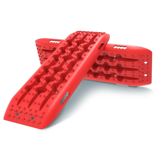 Buy X-BULL Recovery tracks 10T Sand Mud Snow RED Offroad 4WD 4x4 2pc 91cm Gen 2.0 - red discounted | Products On Sale Australia