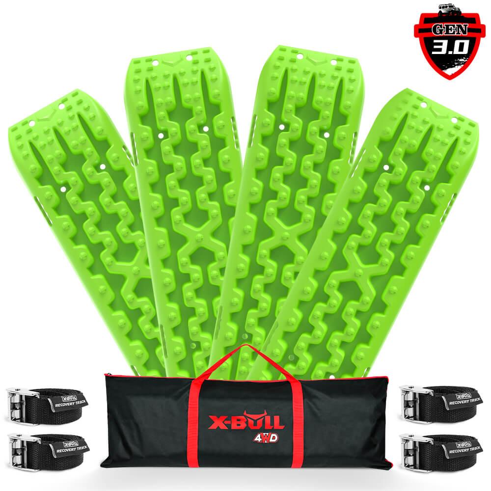 Buy X-BULL Recovery Tracks Gen 3.0 Sand Track Mud Snow 10T 2 Pairs 4PC 4WD 4X4 Green discounted | Products On Sale Australia