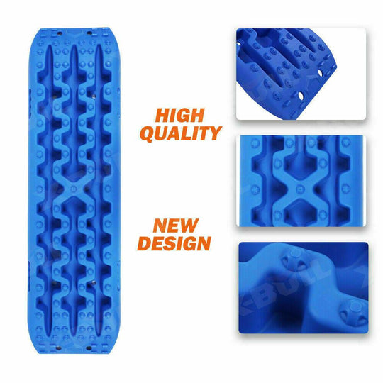 Buy X-BULL Recovery tracks Mud Snow / Sand tracks / Grass 4X4 Caravan 2pairs 4WD Gen 3.0 - Blue discounted | Products On Sale Australia