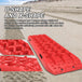 Buy X-BULL Recovery tracks Sand tracks 2pcs 10T Sand / Snow / Mud 4WD Gen 3.0 - Red discounted | Products On Sale Australia