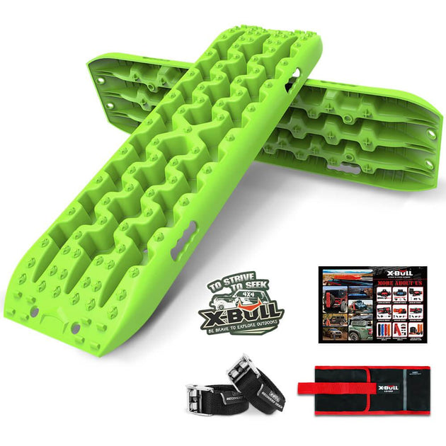 X-BULL Recovery tracks Sand tracks 2pcs Sand / Snow / Mud 10T 4WD Gen 3.0 - Green Products On Sale Australia | Auto Accessories > Auto Accessories Others Category