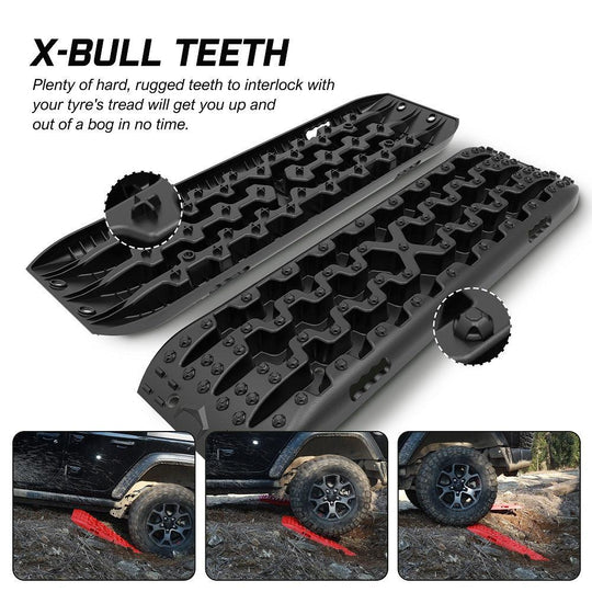 Buy X-BULL Recovery tracks Sand tracks KIT Carry bag mounting pin Sand/Snow/Mud 10T 4WD-black Gen3.0 discounted | Products On Sale Australia