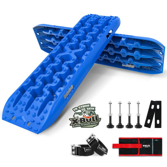 Buy X-BULL Recovery tracks Sand tracks KIT Carry bag mounting pin Sand/Snow/Mud 10T 4WD-BLUE Gen3.0 discounted | Products On Sale Australia