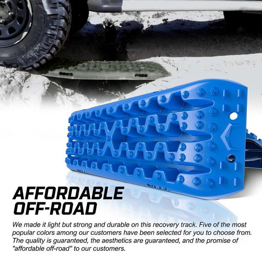 Buy X-BULL Recovery tracks Sand tracks KIT Carry bag mounting pin Sand/Snow/Mud 10T 4WD-BLUE Gen3.0 discounted | Products On Sale Australia