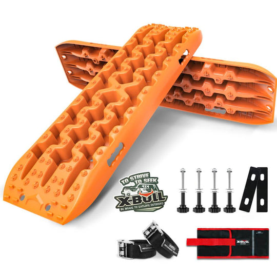 Buy X-BULL Recovery tracks Sand tracks KIT Carry bag mounting pin Sand/Snow/Mud 10T 4WD-Orange Gen3.0 discounted | Products On Sale Australia