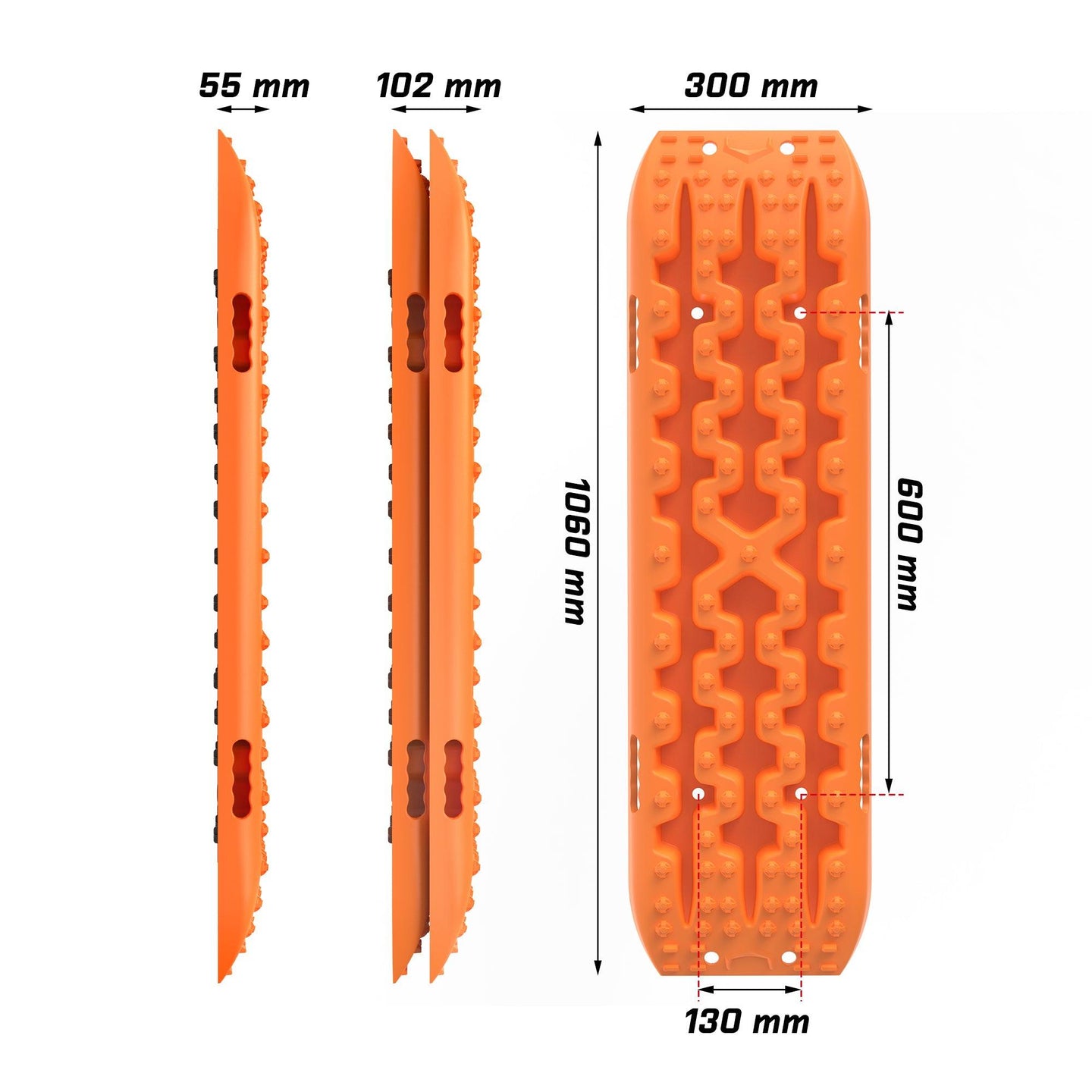 Buy X-BULL Recovery tracks Sand tracks KIT Carry bag mounting pin Sand/Snow/Mud 10T 4WD-Orange Gen3.0 discounted | Products On Sale Australia