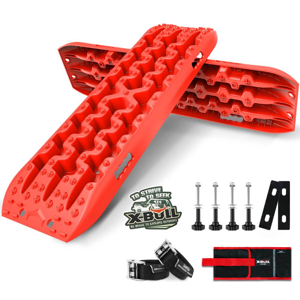 Buy X-BULL Recovery tracks Sand tracks KIT Carry bag mounting pin Sand/Snow/Mud 10T 4WD-red Gen3.0 discounted | Products On Sale Australia