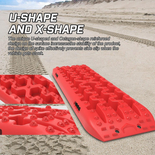 Buy X-BULL Recovery tracks Sand tracks KIT Carry bag mounting pin Sand/Snow/Mud 10T 4WD-red Gen3.0 discounted | Products On Sale Australia