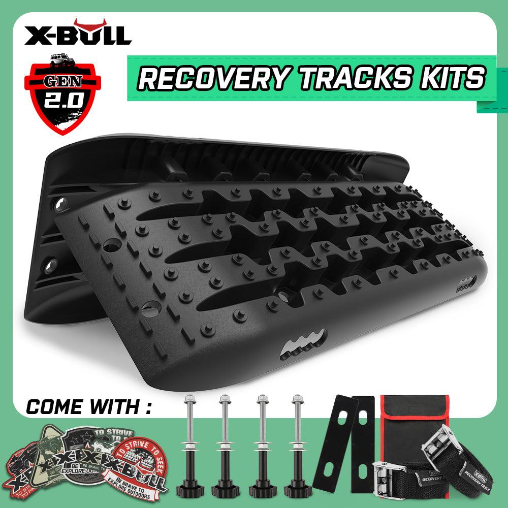 Buy X-BULL Recovery tracks Sand Trucks Offroad With 4PCS Mounting Pins 4WDGen 2.0 - Black discounted | Products On Sale Australia