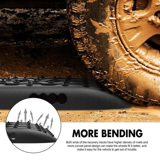 Buy X-BULL Recovery tracks Sand Trucks Offroad With 4PCS Mounting Pins 4WDGen 2.0 - Black discounted | Products On Sale Australia