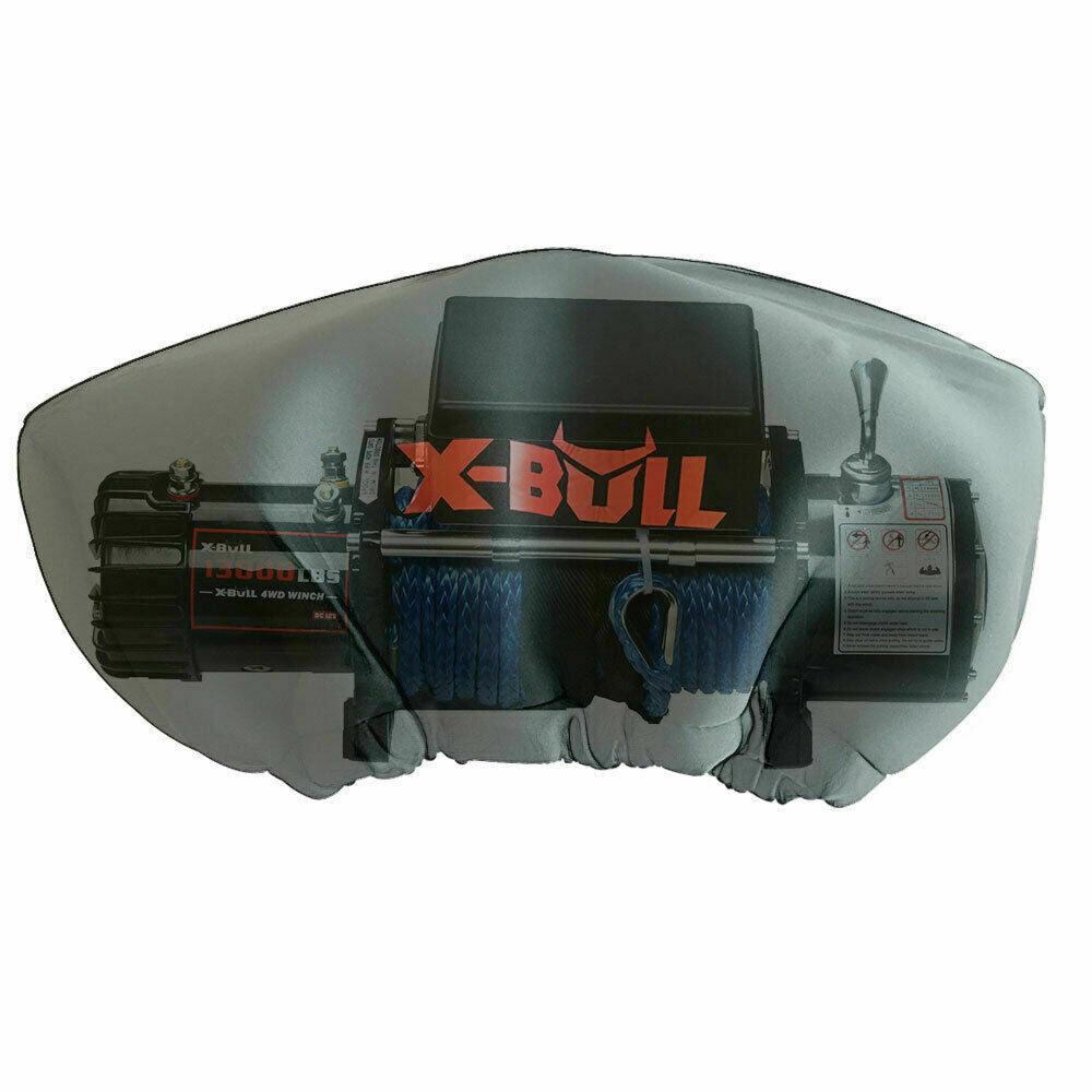 Buy X-BULL Winch Cover Waterproof fits 8000-17000LBS Winch Dust Cover Soft 4X4 discounted | Products On Sale Australia