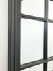 Buy X-Large Window Style Mirror - Black Arch 100 CM x 180 CM discounted | Products On Sale Australia