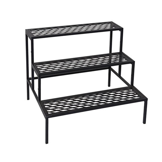 Buy YES4HOMES 3 Tier Metal Plant Stand Flower Pot Planter Garden Display Rack Balcony Shelf discounted | Products On Sale Australia