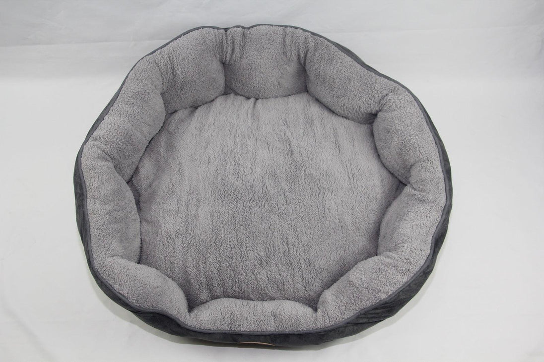 Buy YES4PETS Blue / Grey Washable Fleece Soft Pet Dog Puppy Cat Bed-Large discounted | Products On Sale Australia