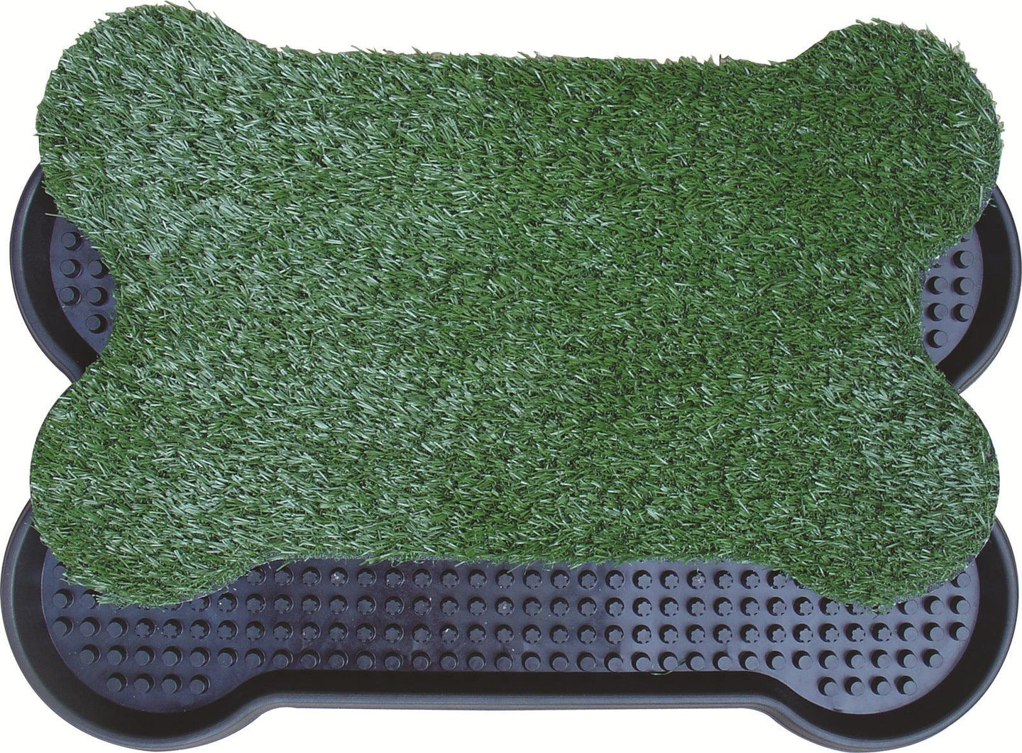 Buy YES4PETS Dog Puppy Toilet Grass Potty Training Mat Loo Pad Bone Shape Indoor discounted | Products On Sale Australia