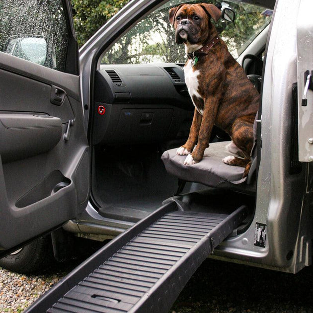 Buy YES4PETS Portable Foldable Pet Dog Puppy Car Van Climb Assist NonSlip Dog Ramp discounted | Products On Sale Australia