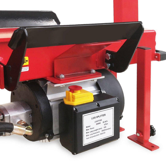 Buy Yukon 12t Electric Hydraulic Log Splitter Wood Timber Firewood Block Cutter discounted | Products On Sale Australia