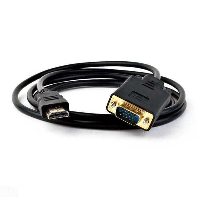 Buy 1.8M 6 Feet HDMI Male to VGA Male Cable for Computer, Laptop, PC, Monitor ETC discounted | Products On Sale Australia