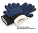 Buy 1 Pair Heat Proof Glove blue discounted | Products On Sale Australia