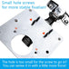 Buy 1 Pcs Kitchen Cupboard Door Cabinet Hinges Repair Plate Brackets Kit Fixing Screws discounted | Products On Sale Australia