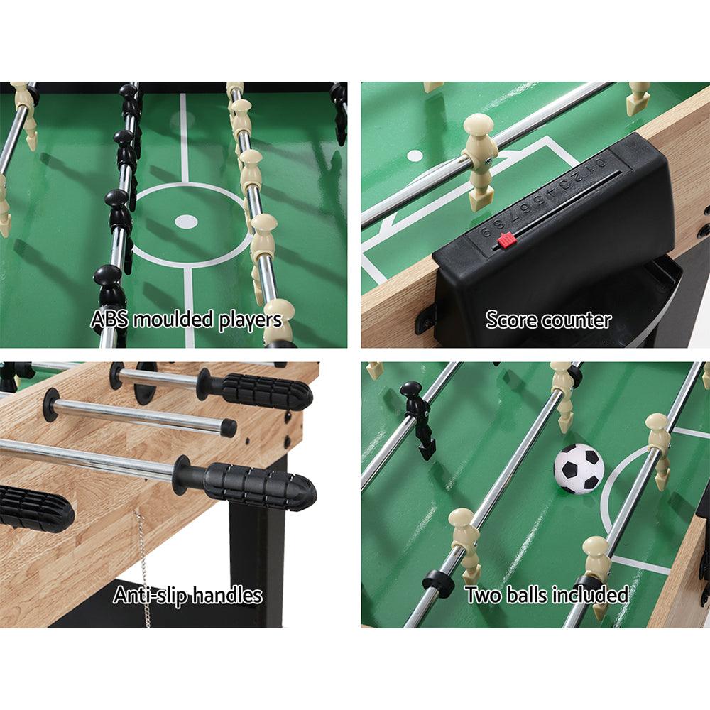 Buy 10-in-1 Games Table Soccer Foosball Pool Table Tennis Air Hockey Chess Cards discounted | Products On Sale Australia