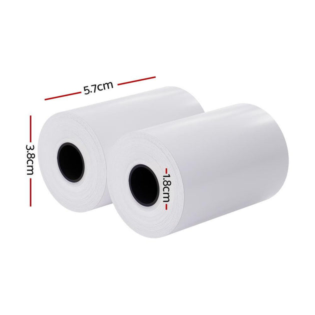 Buy 100 Rolls Thermal Label Paper Printer Paper Cash Register POS Receipt Roll discounted | Products On Sale Australia