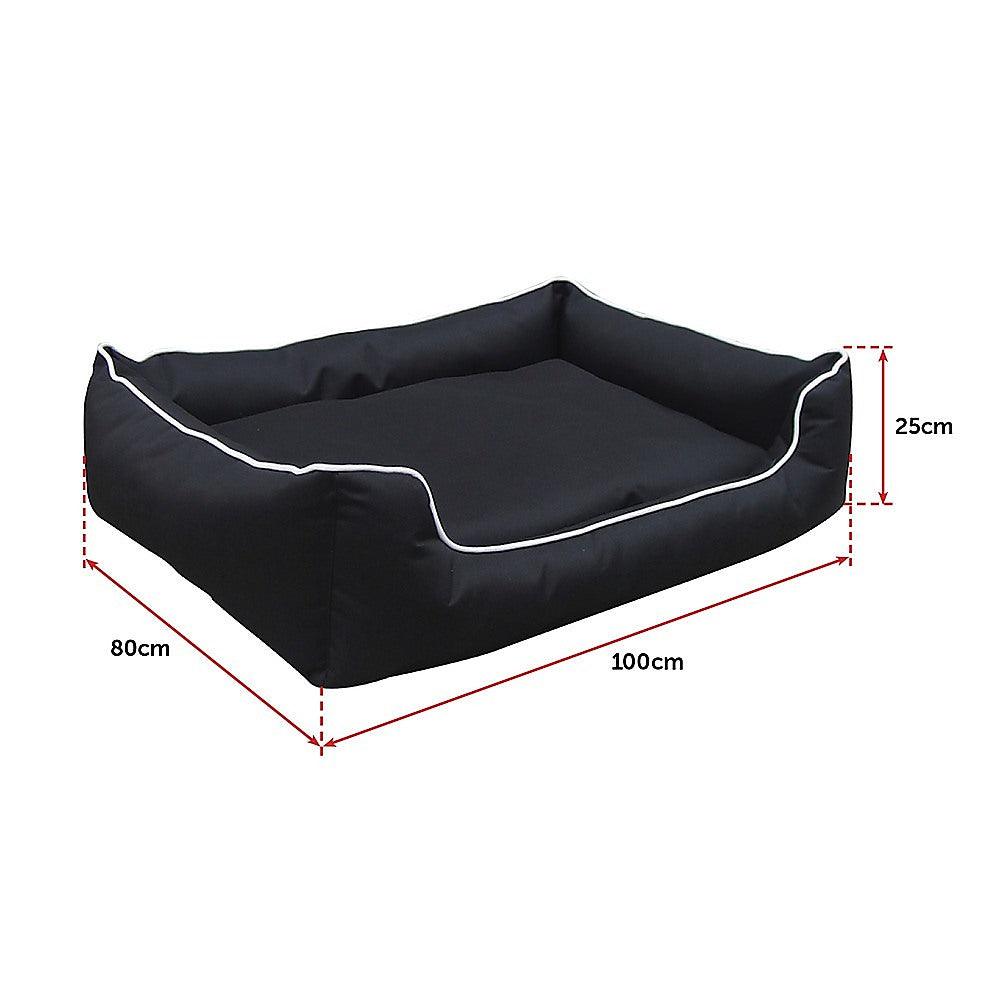 Buy 100cm x 80cm Heavy Duty Waterproof Dog Bed discounted | Products On Sale Australia