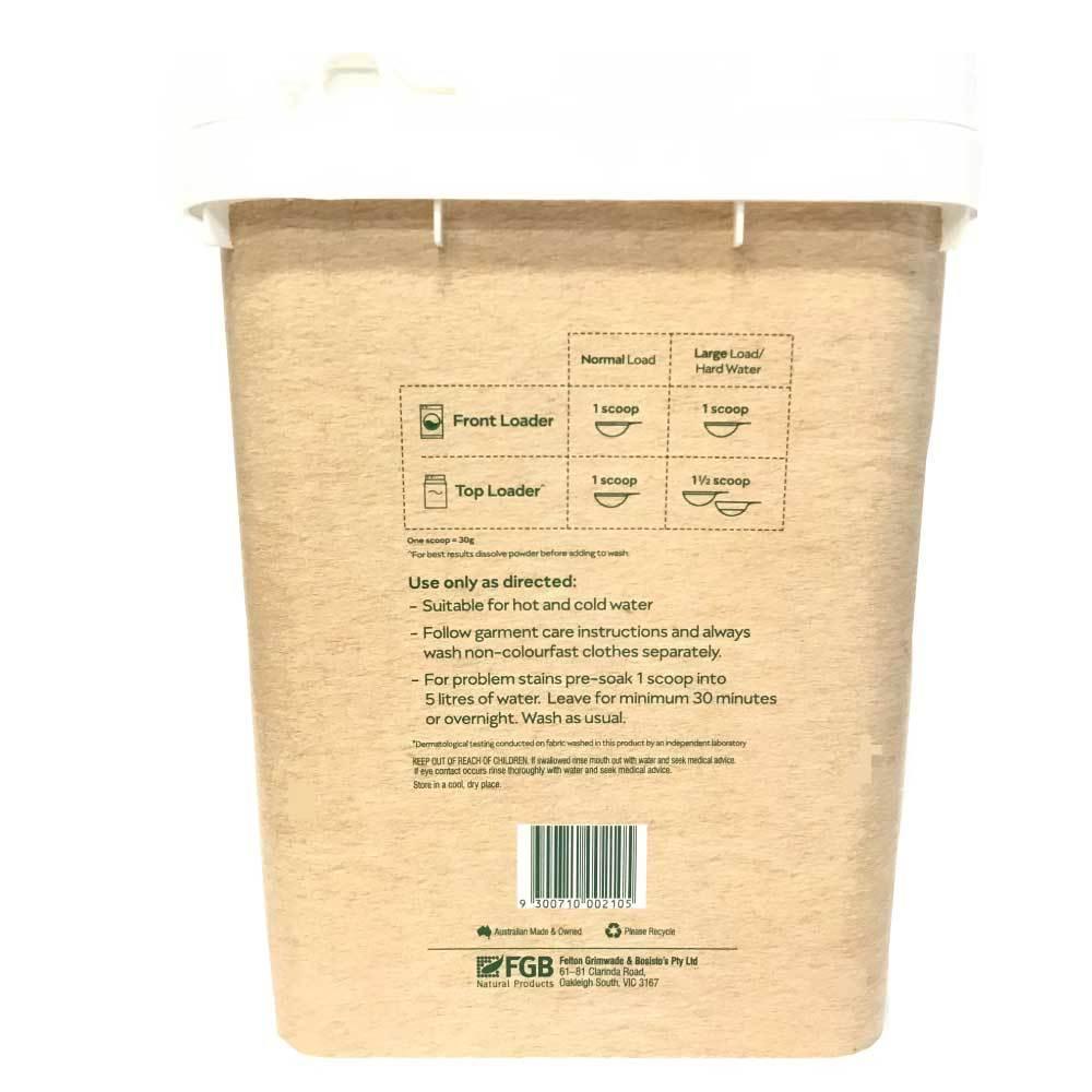 Buy 10Kg Laundry Powder Sensitive Bosisto's Bulk Eco Eucalyptus Washing Detergent discounted | Products On Sale Australia