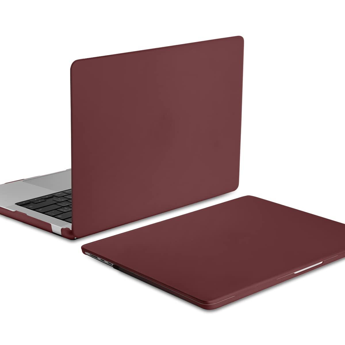 Buy 15 inch Air 2023 MacBook Air Matte Case A2941 M2 Chip Hard Shell Case Keyboard Cover Wine Red discounted | Products On Sale Australia