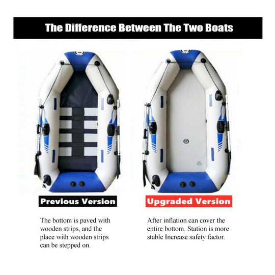 Buy 2.3M Inflatable Boat Laminated Wear Resistant Fishing Boat discounted | Products On Sale Australia