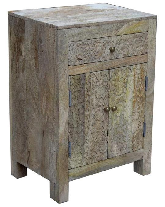 Buy 2 drawer sandblasted cabinet in takai design discounted | Products On Sale Australia