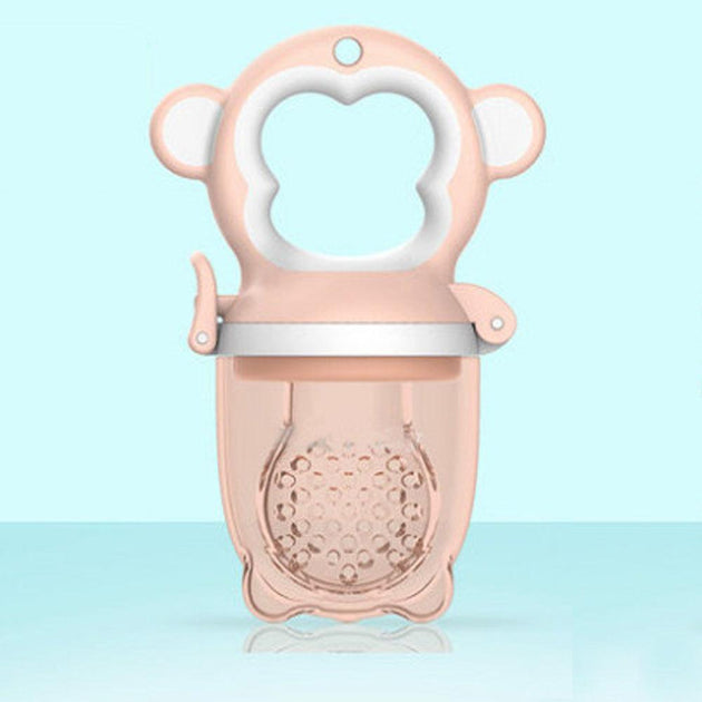 Buy 2 X Newborn Baby Food Fruit Nipple Feeder Pacifier Safety Silicone Feeding Tool Pink discounted | Products On Sale Australia