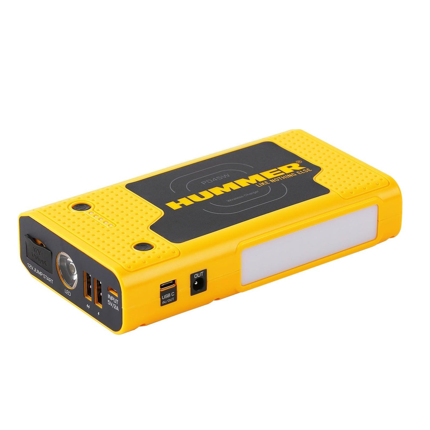 Buy 2000A Jump Starter Powerbank Hummer 37000mWh 12V Car Battery Charger LED HX Pro discounted | Products On Sale Australia