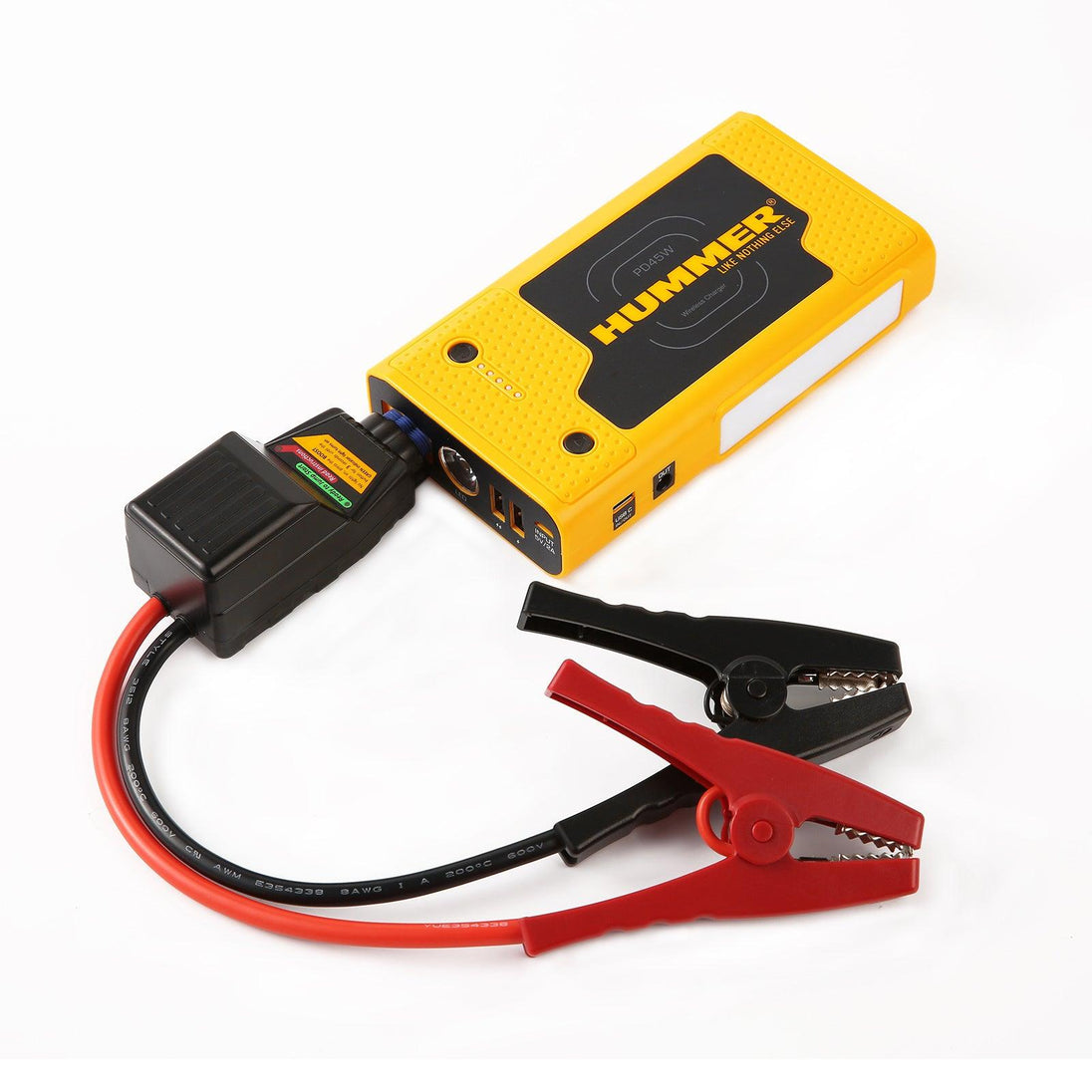 Buy 2000A Jump Starter Powerbank Hummer 37000mWh 12V Car Battery Charger LED HX Pro discounted | Products On Sale Australia