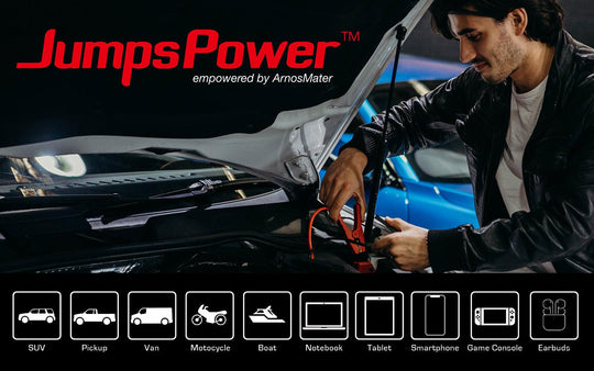 Buy 2000A JumpsPower Jump Starter Powerbank 37000mWh 12V Phone Car Battery Charger GTS discounted | Products On Sale Australia