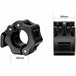 Buy 2Pcs 2in / 50mm Olympic Dumbbell Clamps Barbell Clamps Collars Clips Bar Plates Collar Clips Black discounted | Products On Sale Australia