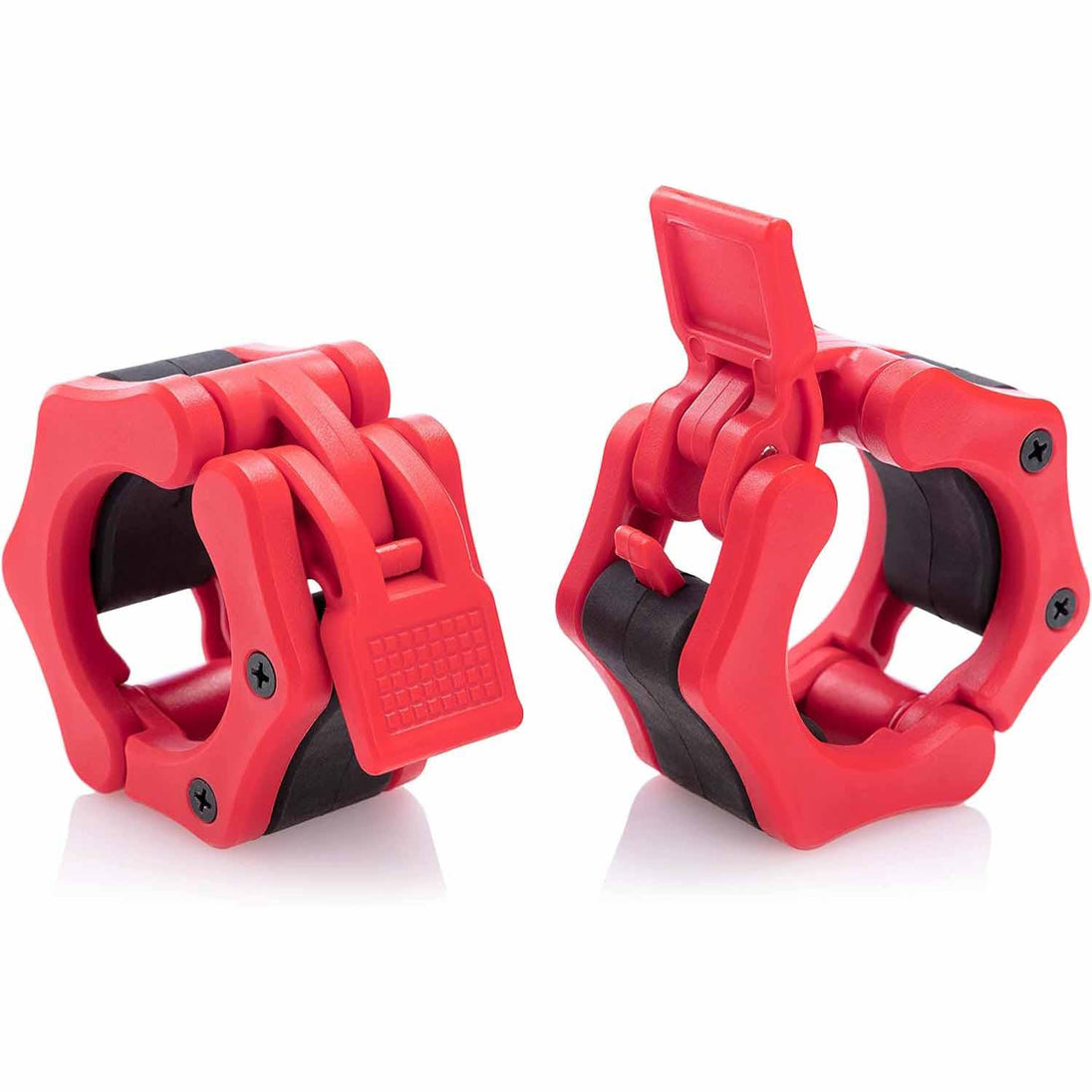 Buy 2Pcs 2in / 50mm Olympic Dumbbell Clamps Barbell Clamps Collars Clips Bar Plates Collar Clips Red discounted | Products On Sale Australia