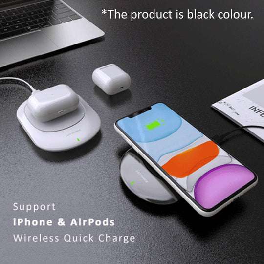 Buy 2X Sansai Wireless Charging Pad discounted | Products On Sale Australia