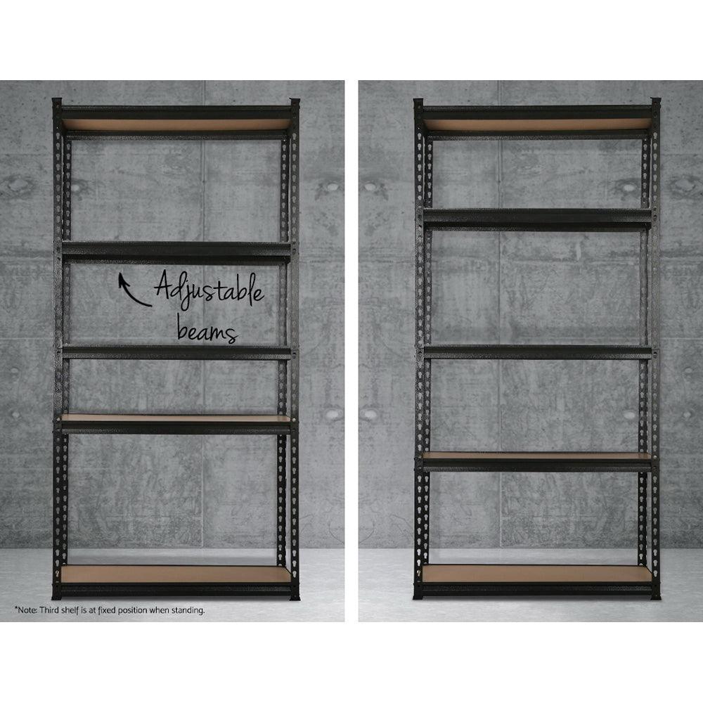 Buy 2x1.5M Warehouse Shelving Racking Storage Garage Steel Metal Shelves Rack discounted | Products On Sale Australia