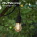 Buy 30M Festoon String Lights Kits Christmas Wedding Party Waterproof outdoor discounted | Products On Sale Australia