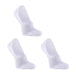 Buy 3X Rexy Cushion No Show Ankle Socks Medium Non-Slip Breathable WHITE discounted | Products On Sale Australia